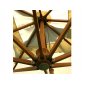 Зонт с боковой опорой квадратный BAMBOO бамбук, полиэстер натуральный Фото 3