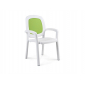 Пластиковое кресло Nardi Beta пластик белый, зеленый Фото 1