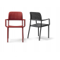 Кресло пластиковое Nardi Bora стеклопластик красный Фото 4