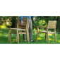 Кресло деревянное Ethimo Ambra тик натуральный Фото 2