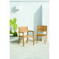 Кресло деревянное Ethimo Ambra тик натуральный Фото 1