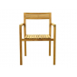 Кресло деревянное Ethimo Essenza сталь, тик натуральный Фото 2