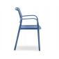 Кресло пластиковое PEDRALI Ara стеклопластик синий Фото 5