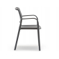Кресло пластиковое PEDRALI Ara стеклопластик темно-серый Фото 6