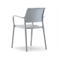 Кресло пластиковое PEDRALI Ara стеклопластик серый Фото 4
