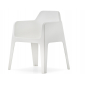 Кресло пластиковое PEDRALI Plus стеклопластик белый Фото 4
