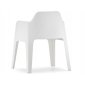 Кресло пластиковое PEDRALI Plus стеклопластик белый Фото 6