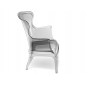 Кресло прозрачное PEDRALI Pasha пластик серый Фото 4