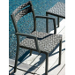 Кресло плетеное металлическое Ethimo Infinity алюминий, Lightwick серый Фото 1