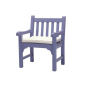 Кресло деревянное Ethimo Notting Hill тик синий Фото 1