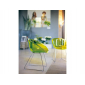 Кресло прозрачное на полозьях PEDRALI Gliss сталь, поликарбонат зеленый Фото 5