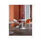 Кресло пластиковое PEDRALI Grace сталь, стеклопластик оранжевый Фото 5