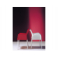 Кресло пластиковое PEDRALI Ice алюминий, стеклопластик красный Фото 5