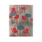 Кресло пластиковое PEDRALI Tatami стеклопластик красный Фото 9