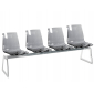 Система с четырьмя сиденьями PAPATYA X-Treme Bench сталь, поликарбонат Фото 5