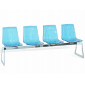 Система с четырьмя сиденьями PAPATYA X-Treme Bench сталь, поликарбонат Фото 4