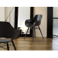 Кресло пластиковое PAPATYA Opal Wox Beech бук, поликарбонат венге, черный Фото 4
