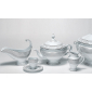 Сервиз фарфоровый чайный Ancap Canova фарфор белый Фото 1