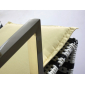 Комплект плетеной мебели Tagliamento Capolona алюминий, искусственный ротанг бело-черный Фото 4