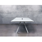 Стол с каналом для протяжки проводов PEDRALI Arki-Table CC Compact сталь, алюминий, компакт-ламинат HPL белый Фото 6