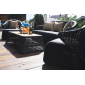 Лаунж-набор мебели Besta Fiesta Chaild алюминий, искусственный ротанг черный Фото 5