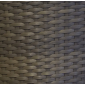 Ваза плетеная 4SIS Лукка алюминий, искусственный ротанг серо-коричневый Фото 3