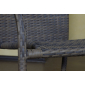 Комплект плетеной мебели 4SIS Форли алюминий, искусственный ротанг серо-коричневый Фото 6