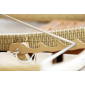 Шезлонг-лежак плетеный 4SIS Капри алюминий, искусственный ротанг серо-желтый Фото 11