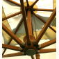 Зонт с боковой опорой круглый BAMBOO бамбук, полиэстер натуральный Фото 4
