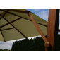 Зонт с боковой опорой круглый BAMBOO бамбук, полиэстер натуральный Фото 3