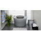 Компостный туалет для дачи Termotoilet Kekkila полиэтилен светло-серый Фото 1