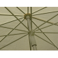 Зонт прямоугольный Maffei алюминий, дралон слоновая кость Фото 6
