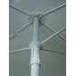 Прямоугольный зонт с поворотной рамой Maffei сталь, хлопок бордовый Фото 5