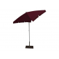 Прямоугольный зонт с поворотной рамой Maffei сталь, хлопок бордовый Фото 3