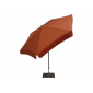 Зонт садовый с поворотной рамой Maffei Mare сталь, дралон терракотовый Фото 2