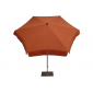 Зонт садовый с поворотной рамой Maffei Mare сталь, дралон терракотовый Фото 1