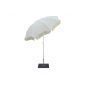 Зонт садовый с поворотной рамой Maffei Novara сталь, полиэстер белый Фото 2