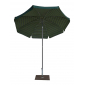 Садовый круглый зонт Maffei алюминий, хлопок зеленый Фото 3