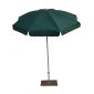 Садовый круглый зонт Maffei алюминий, хлопок зеленый Фото 4
