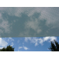 Зонт садовый с поворотной рамой Maffei Pool сталь, батилин белый Фото 3