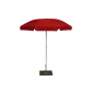 Зонт садовый с поворотной рамой Maffei Borgo сталь, полиэстер красный Фото 3
