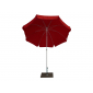 Зонт садовый с поворотной рамой Maffei Borgo сталь, полиэстер красный Фото 4