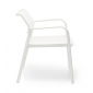 Кресло пластиковое PEDRALI Ara Lounge стеклопластик белый Фото 5