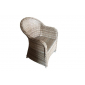 Кресло плетеное с подушкой Tagliamento Sahara алюминий, искусственный ротанг тортора Фото 2