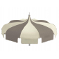 Зонт пляжный профессиональный Crema Pagoda алюминий, акрил Фото 11