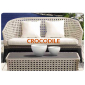 Лаунж-набор мебели Besta Fiesta Crocodile алюминий, искусственный ротанг бежевый, коричневый, черный Фото 5
