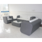 Комплект плетеной мебели KVIMOL Комплекты мебели искусственный ротанг серый, светло-бежевый Фото 1