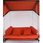 Подвесные качели-гамак Besta Fiesta Даймонд сталь, текстилен оранжевый Фото 14