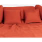 Подвесные качели-гамак Besta Fiesta Даймонд сталь, текстилен оранжевый Фото 15