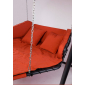 Подвесные качели-гамак Besta Fiesta Даймонд сталь, текстилен оранжевый Фото 16